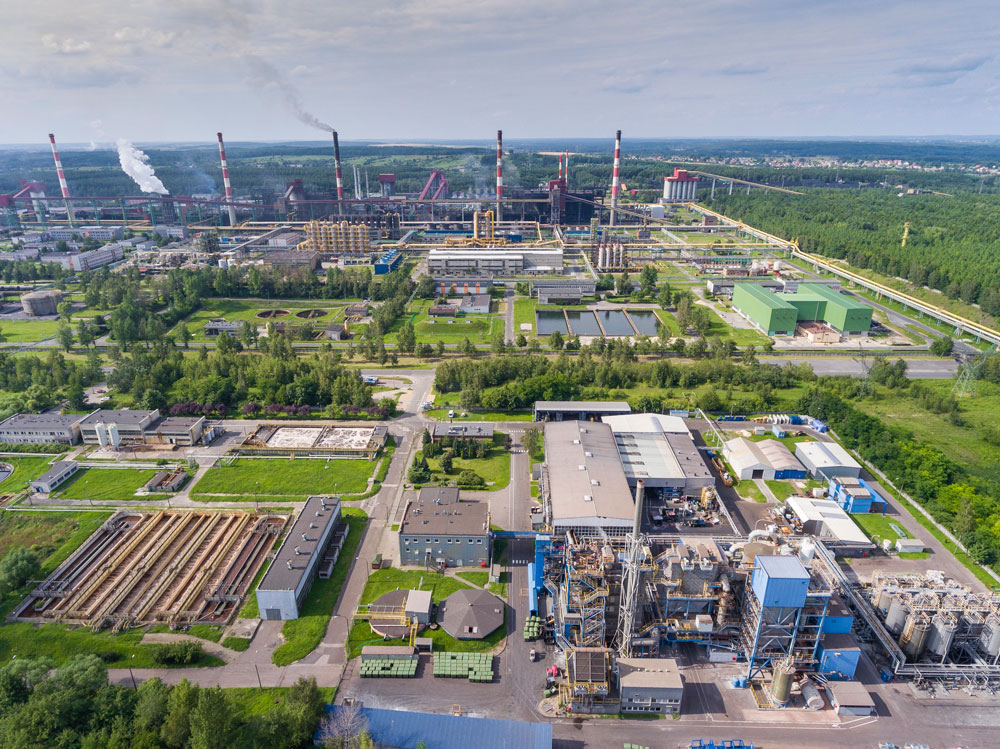 zakłady przemysłowe